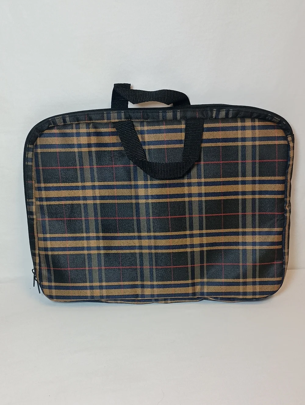 Plaid Laptop/Briefcase Carrying Soft Case Classic